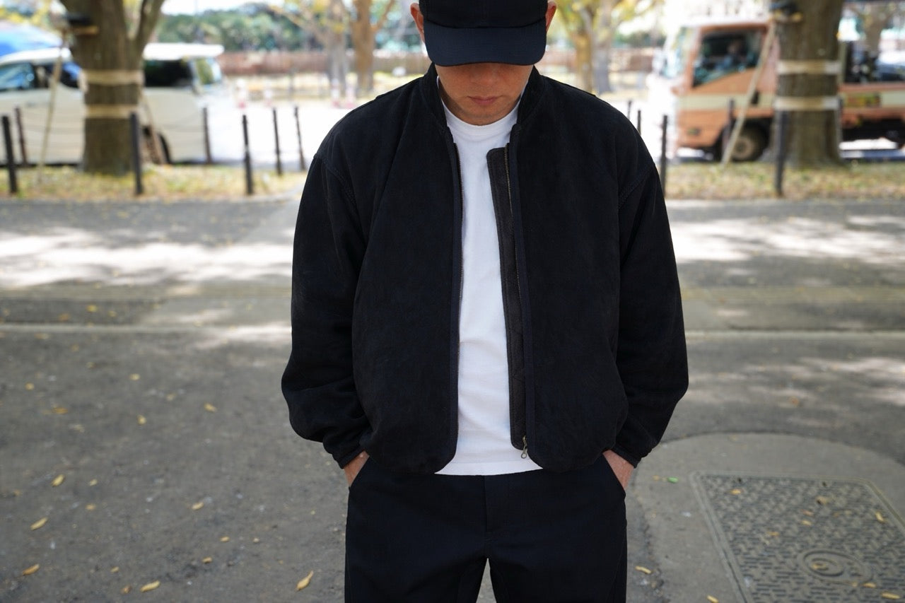 koto jacket・コト　ジャケット(鹿表革、バフ掛け)（予約受付商品9月以降発売）