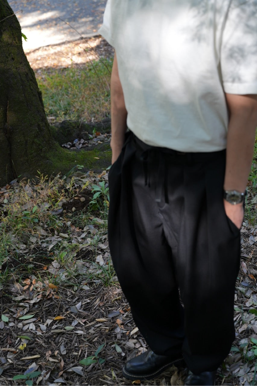 ico pants・イコ　パンツ(ウールキャバリーツイル)（予約受付商品9月以降発売）