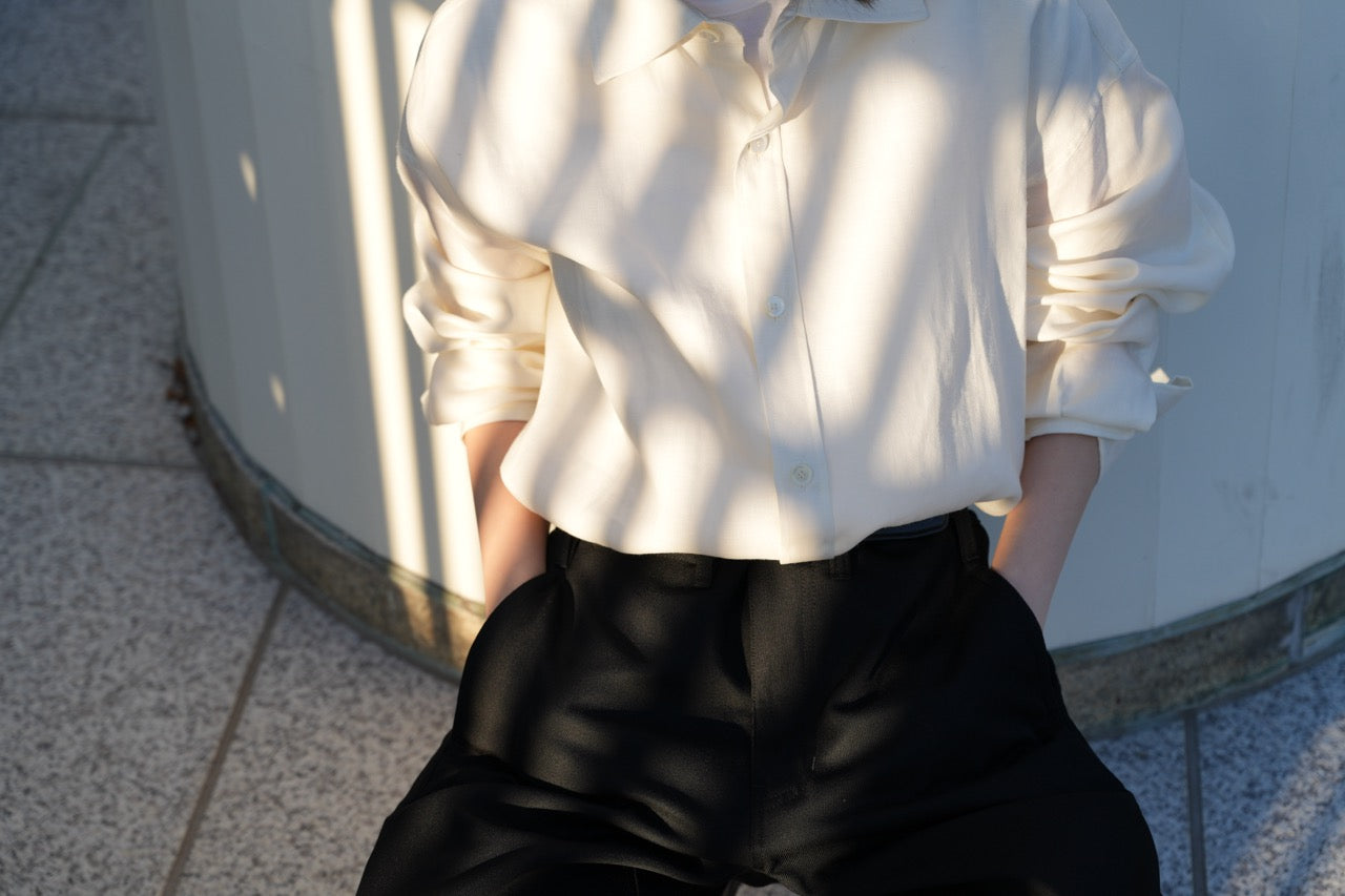 hitsuki shirts・ヒツキ　シャツ(ウールリネン)