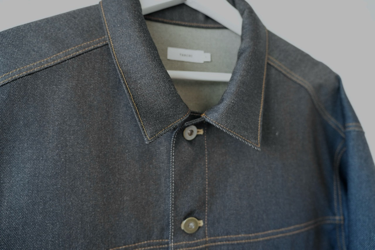 gene jacket ・ジーン　ジャケット(インディゴウールデニム)（予約受付商品6月以降発売）