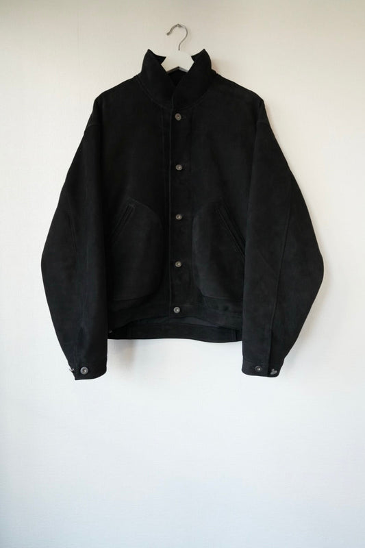nrw jacket ・ナルウ　ジャケット(鹿表革､バフ掛け)（予約受付商品9月以降発売）