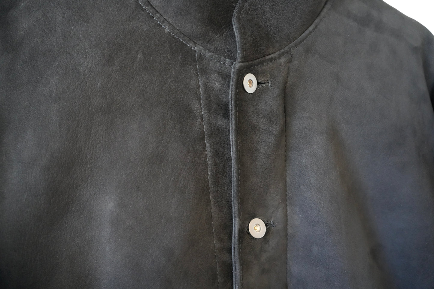 nrw jacket ・ナルウ　ジャケット(鹿表革､バフ掛け)（予約受付商品9月以降発売）