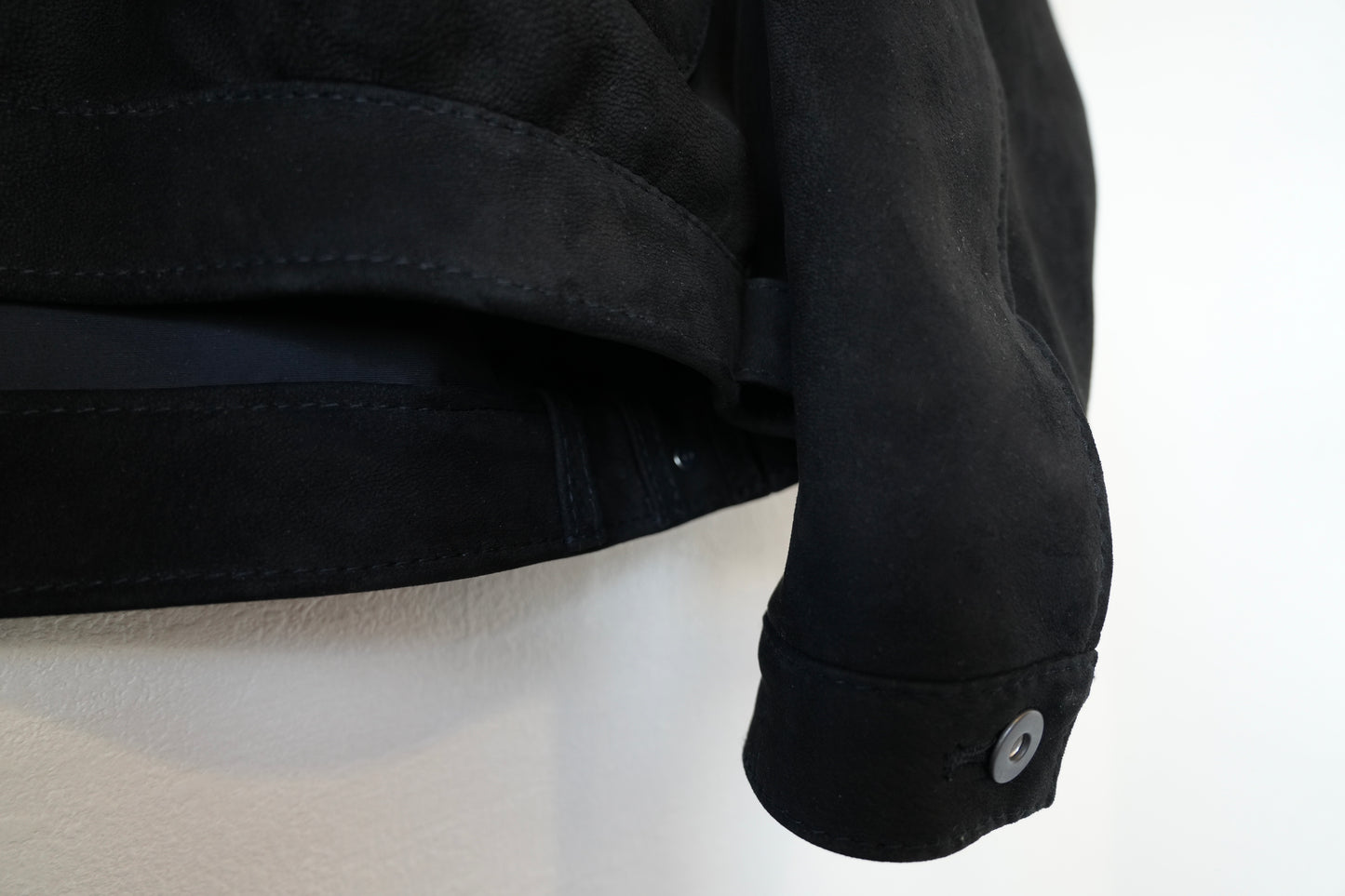 nrw jacket ・ナルウ　ジャケット(鹿表革､バフ掛け)（予約受付商品9月以降発売）