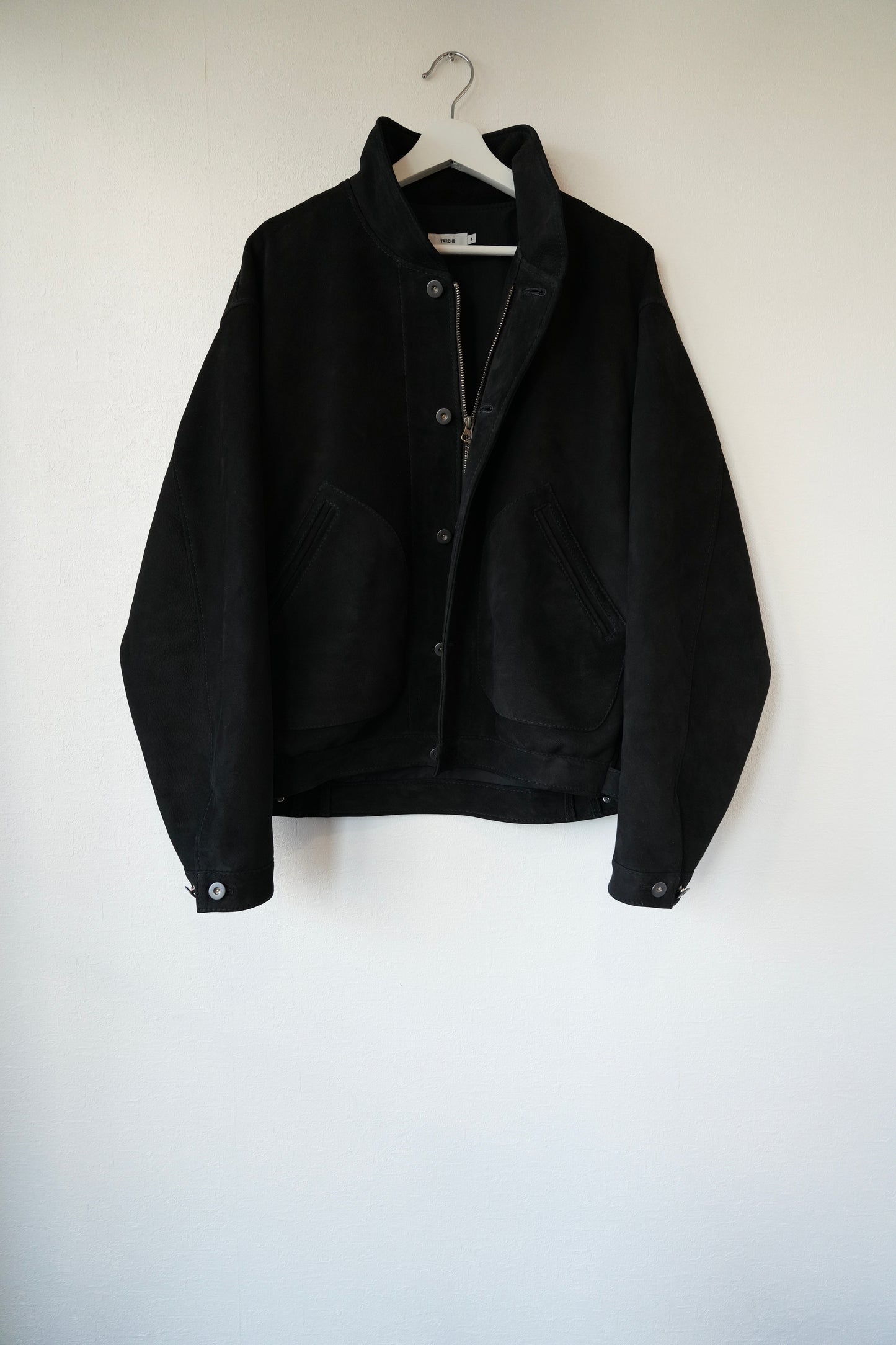 nrw jacket ・ナルウ　ジャケット(鹿表革､バフ掛け)（予約受付商品9月以降発売）
