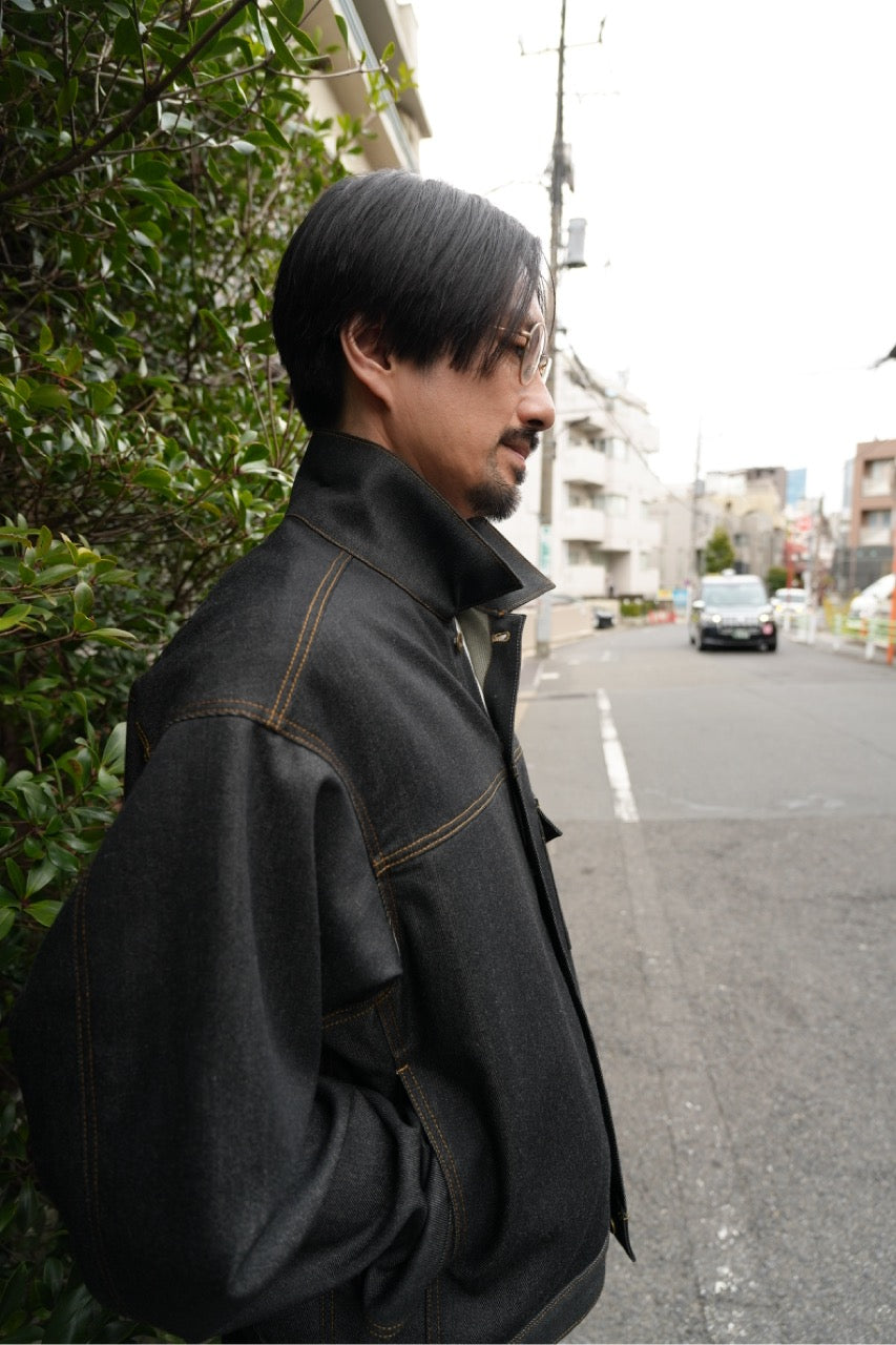 gene jacket ・ジーン　ジャケット(インディゴウールデニム)（予約受付商品6月以降発売）