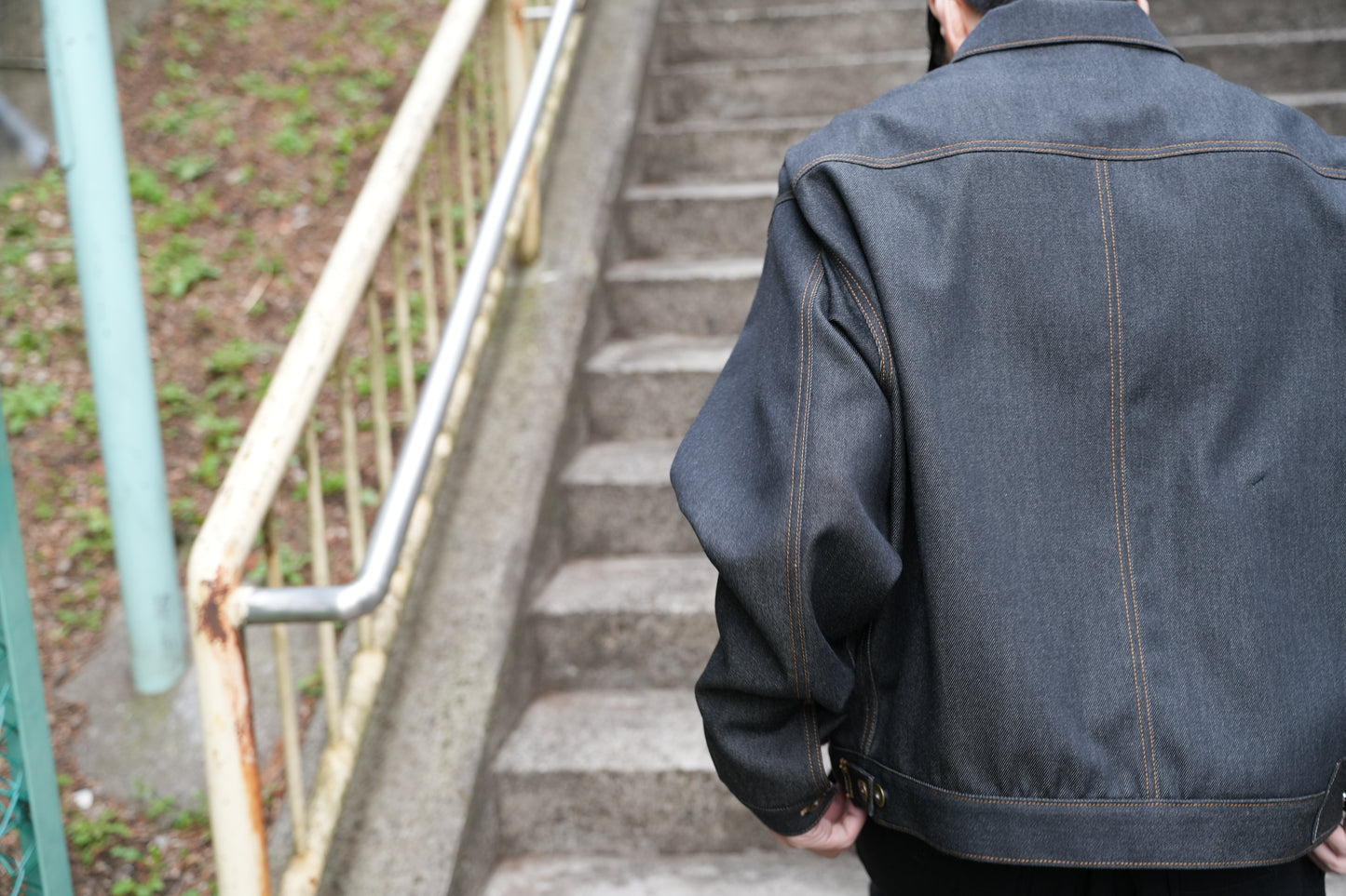 gene jacket ・ジーン　ジャケット(インディゴウールデニム)（予約受付商品6月以降発売）
