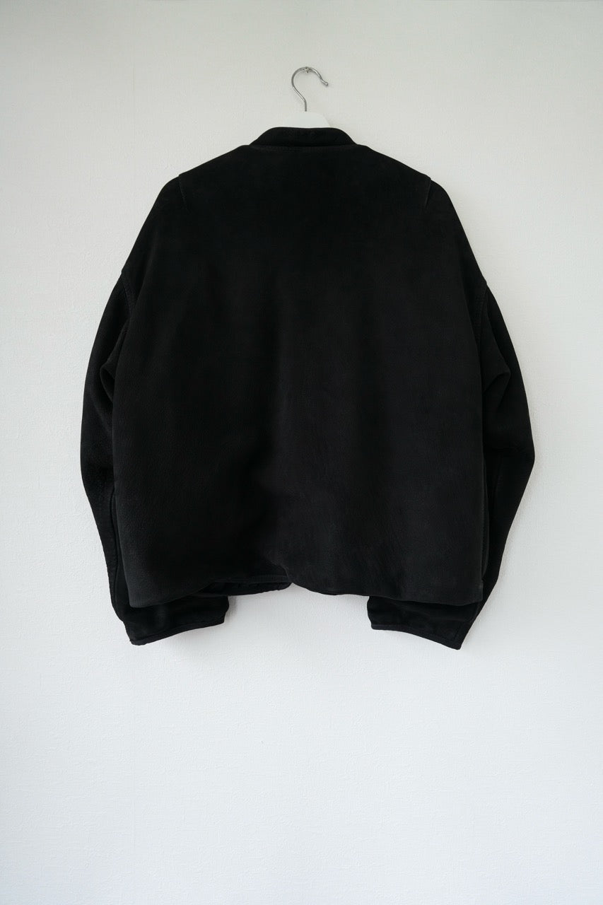 koto jacket・コト　ジャケット(鹿表革、バフ掛け)（予約受付商品9月以降発売）
