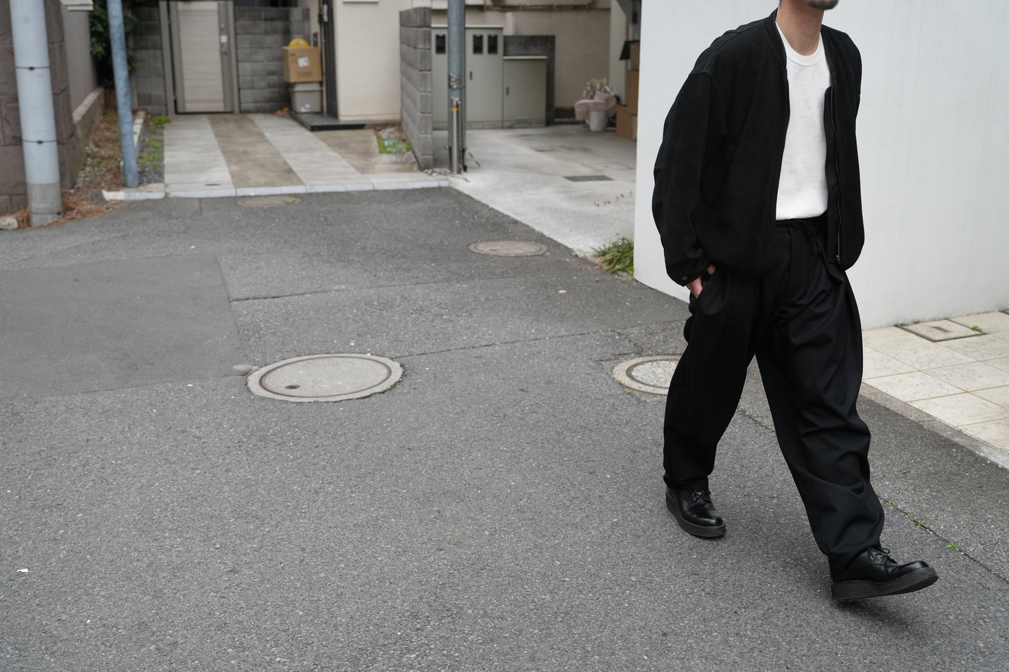koto jacket・コト　ジャケット(鹿表革、バフ掛け)（予約受付商品9月以降発売）