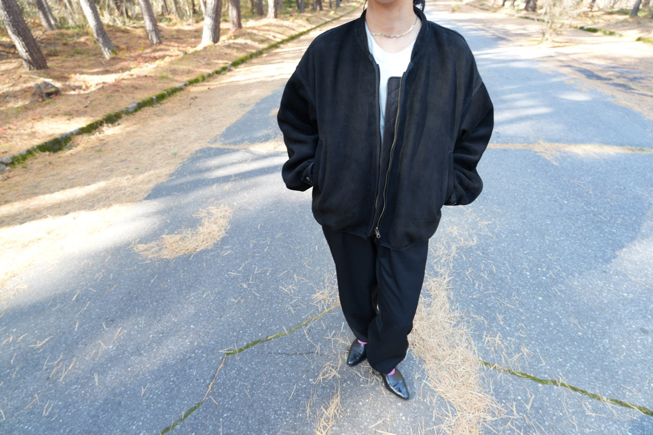 koto jacket・コト　ジャケット(鹿表革、バフ掛け)（予約受付商品9月以降発売）