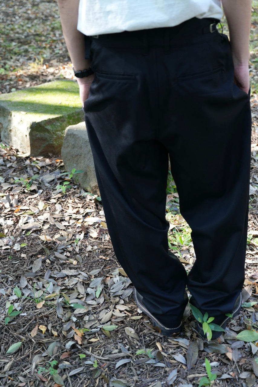 ico pants・イコ　パンツ(ウールキャバリーツイル)（予約受付商品9月以降発売）
