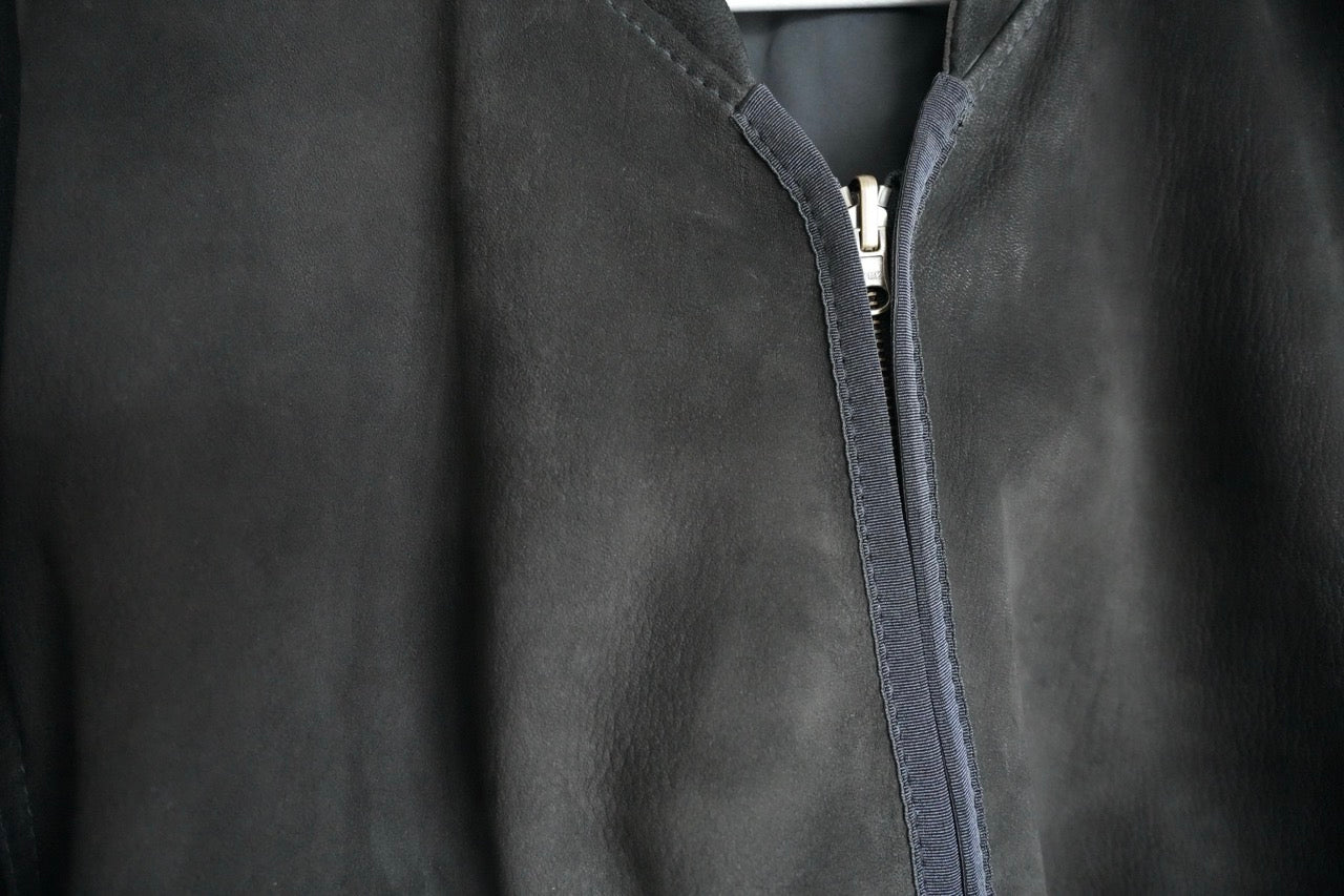 koto jacket・コト　ジャケット(鹿表革、バフ掛け)（予約受付商品9月以降発売）