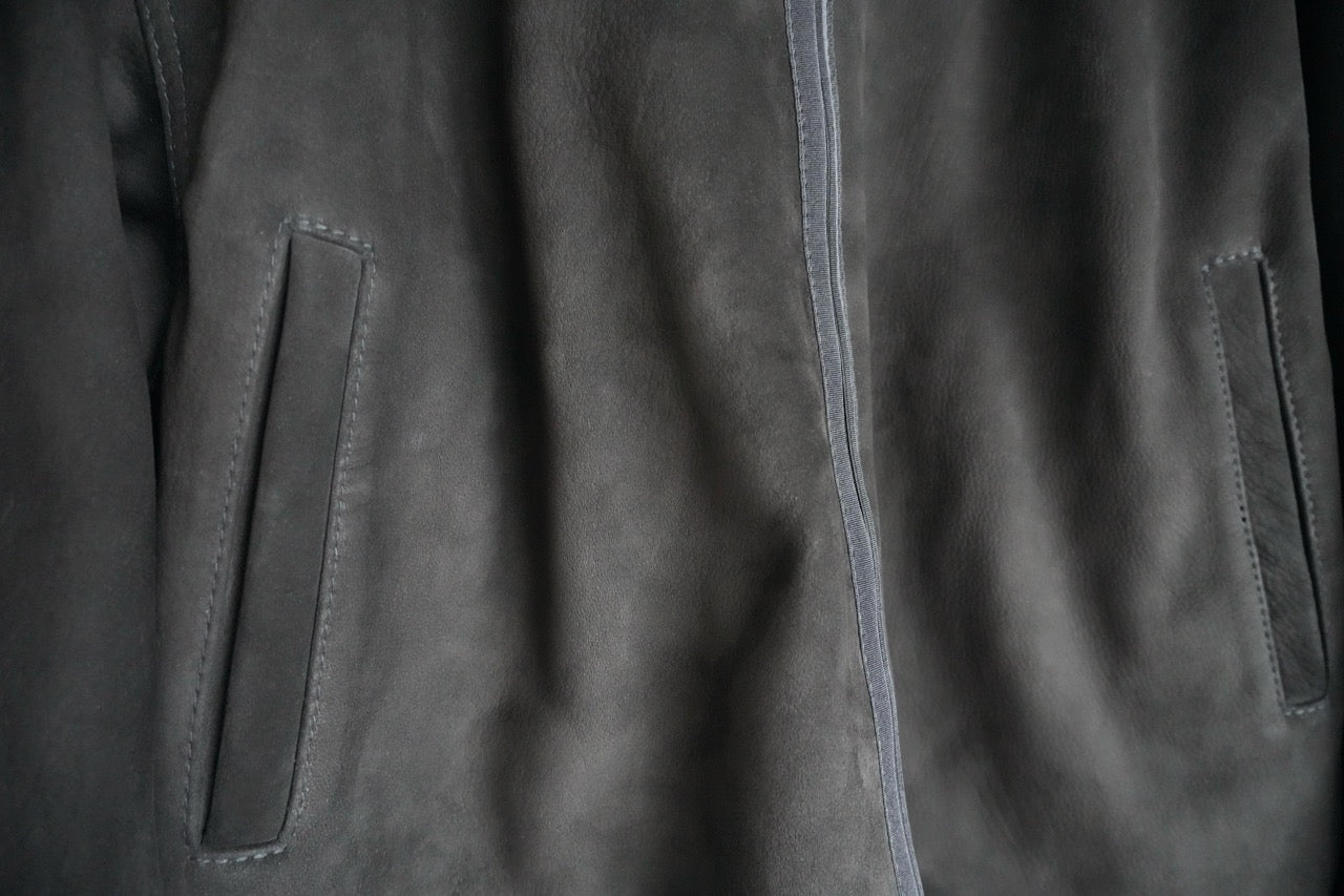 koto jacket・コト　ジャケット(鹿表革、バフ掛け)（予約受付商品9月以降発売）