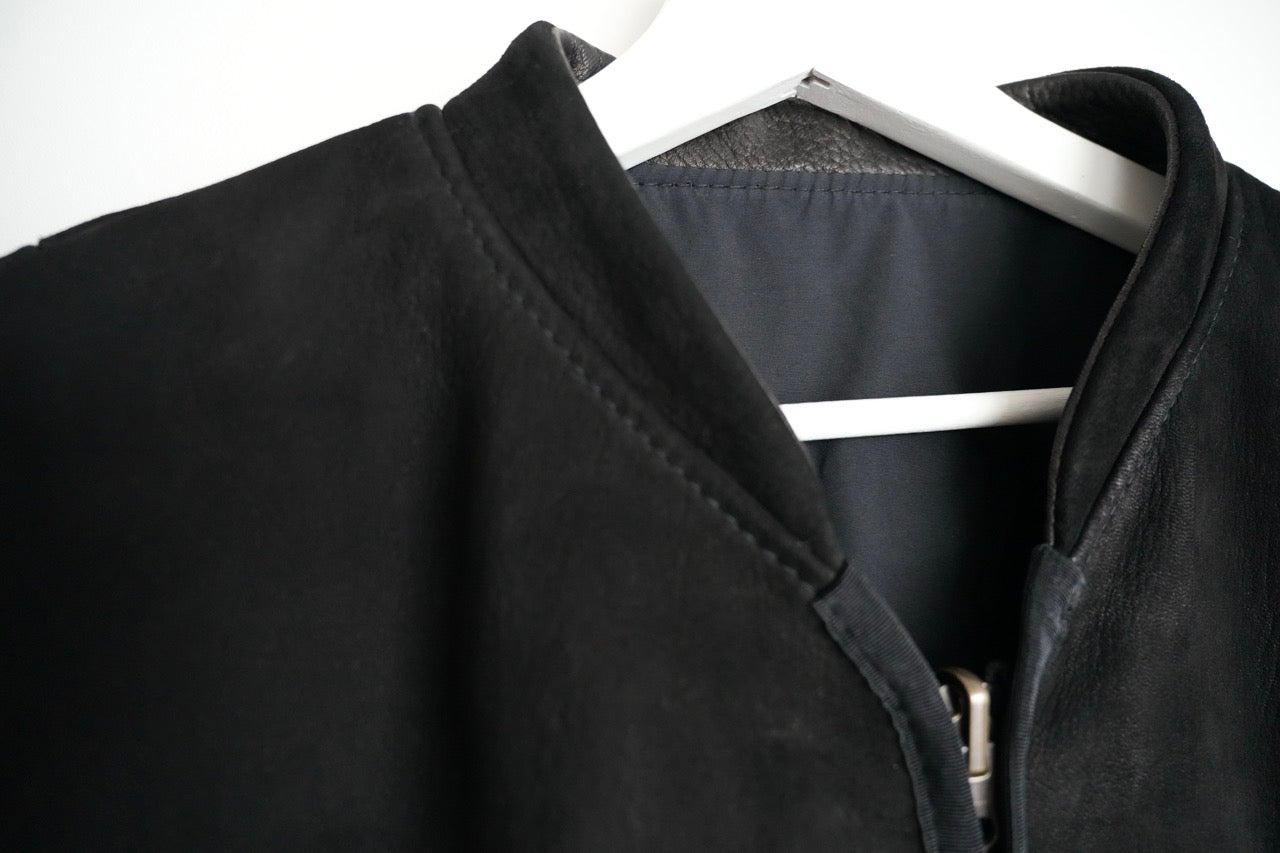 koto jacket・コト　ジャケット(鹿表革、バフ掛け)（予約受付商品9月以降発売）