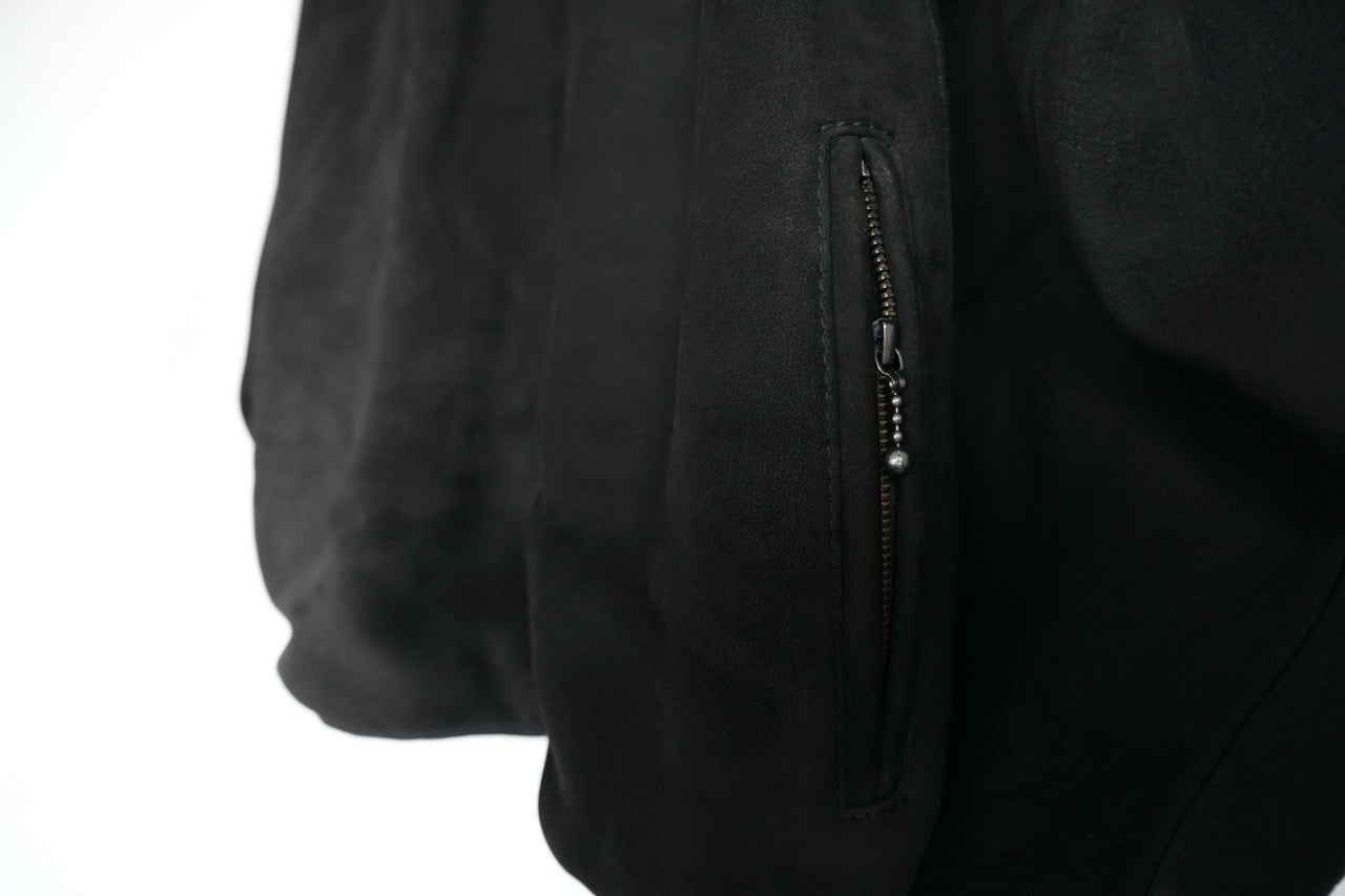 koto jacket・コト　ジャケット(鹿表革、バフ掛け)（予約受付商品9月以降発売）