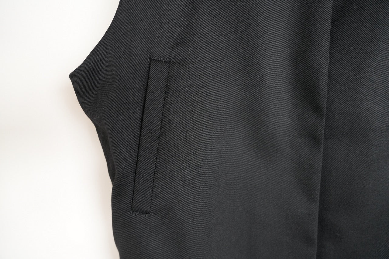 oshie vest・オシエ　ベスト(ウールデニム)（予約受付商品9月以降発売）