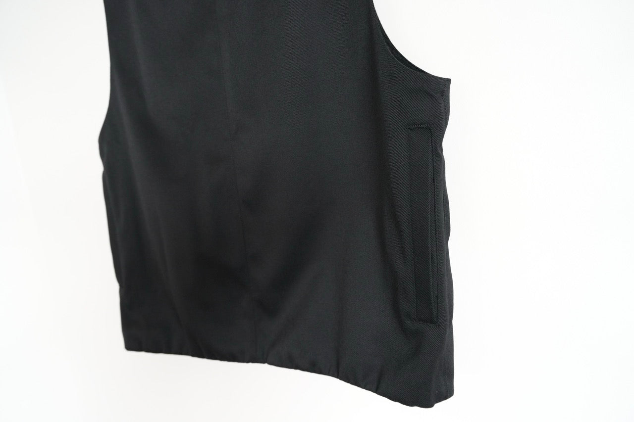 oshie vest・オシエ　ベスト(ウールデニム)（予約受付商品9月以降発売）