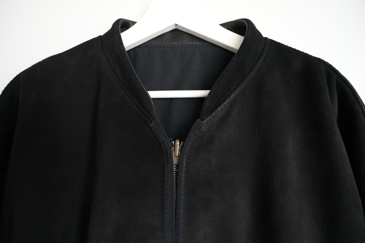 koto jacket・コト　ジャケット(鹿表革、バフ掛け)（予約受付商品9月以降発売）