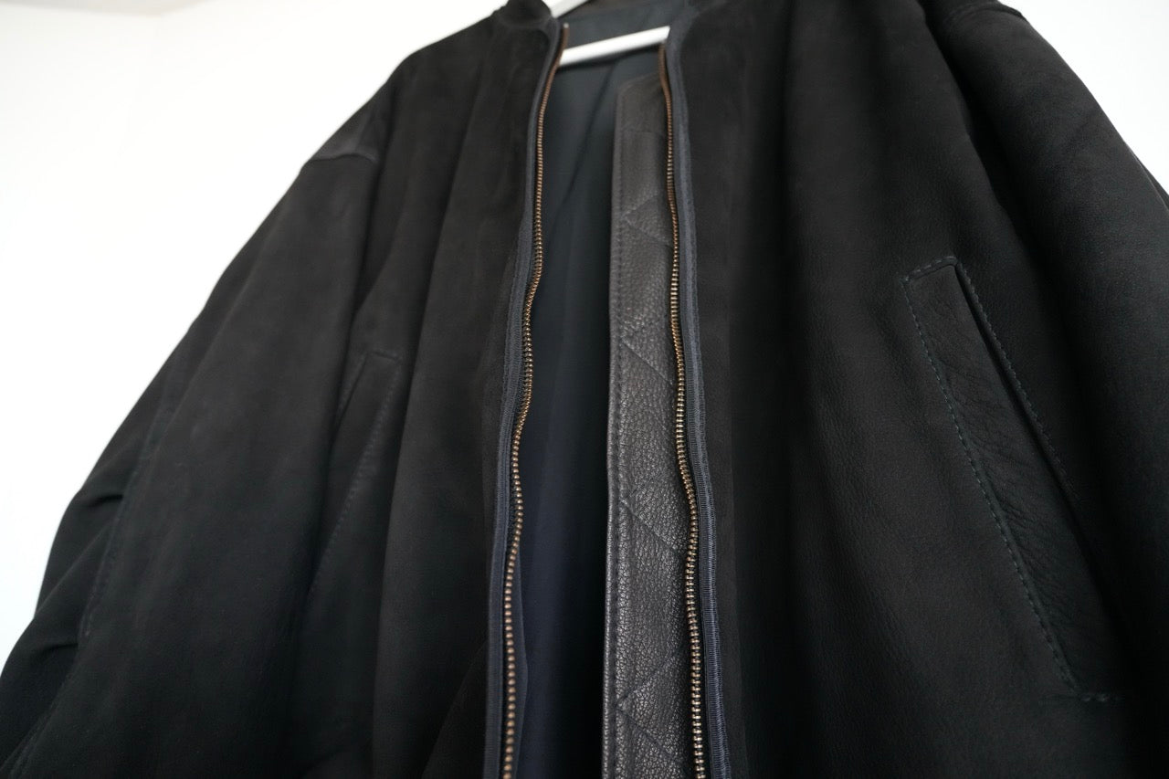 koto jacket・コト　ジャケット(鹿表革、バフ掛け)（予約受付商品9月以降発売）
